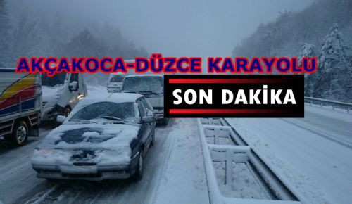 Batı Karadeniz bağlantı yolu tır geçişine kapalı
