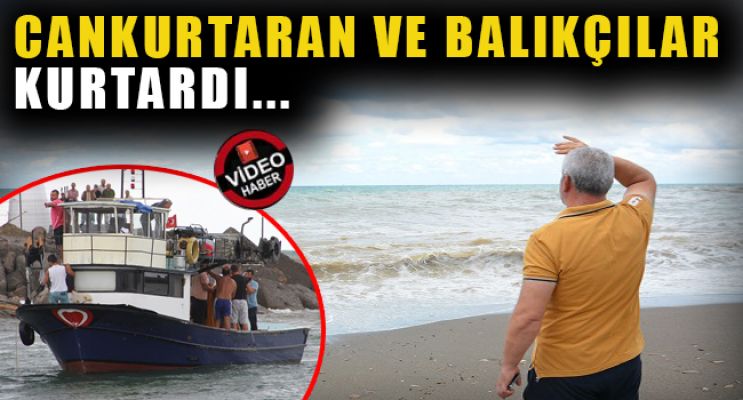 BOĞULMAKTAN SON ANDA KURTULDU
