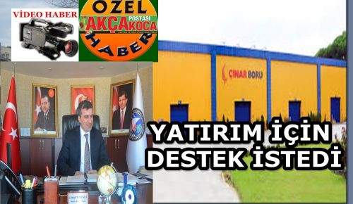 ÇINAR BORU’DAN 10 MİLYON YATIRIM 
