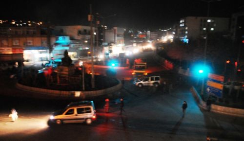 CİZRE'DE OLAYLI GECE: 1 YARALI