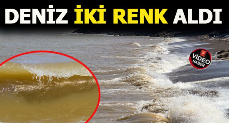 Deniz iki renk aldı