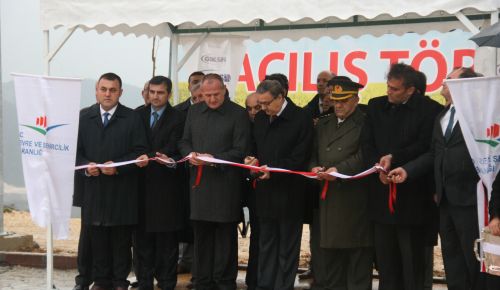 DÜZCE KATI ATIK TESİSİ TÖRENLE AÇILDI 