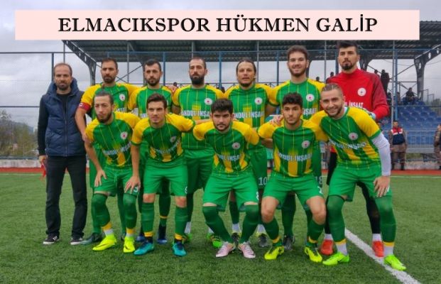 ELMACIKSPOR HÜKMEN GALİP