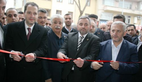 ERBAKAN VAKFI DÜZCE ŞUBESİ TÖRENLE AÇILDI