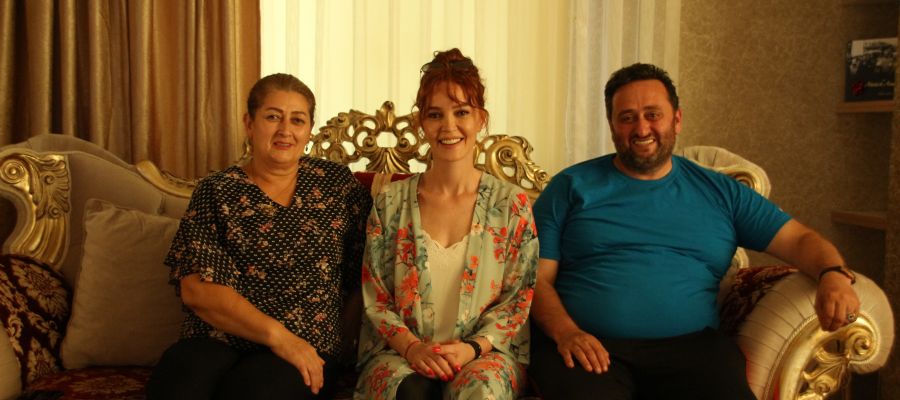 GÜLDEN MUTLU BAŞKAN YANMAZ’A GEÇMİŞ OLSUN ZİYARETİNDE BULUNDU