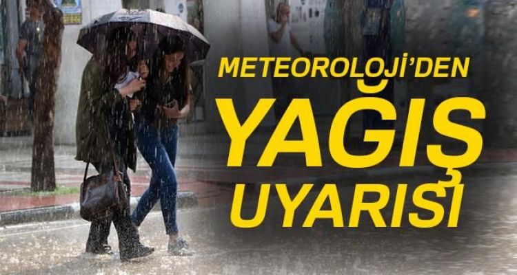 GÜNEŞLİ HAVA YERİNİ SAĞANAK YAĞIŞA BIRAKIYOR 