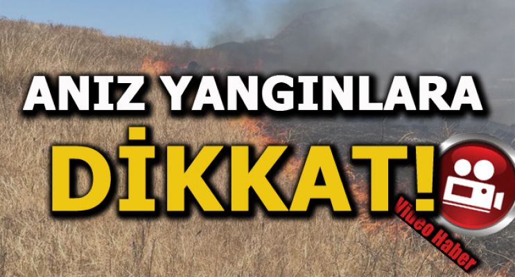İTFAİYEDEN UYARI GELDİ   