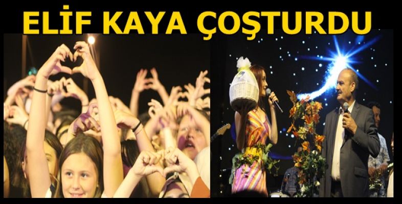 KAYA GÜÇLÜ SESİYLE AKÇAKOCALILARI ÇOŞTURDU 