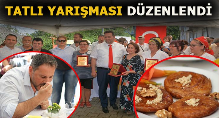 Melengücceği tatlısı yarışması düzenlendi