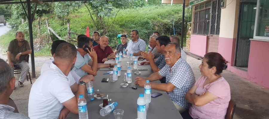 MHP HEYETİ KÖYLERDEKİ SORUNLARI DİNLEDİ