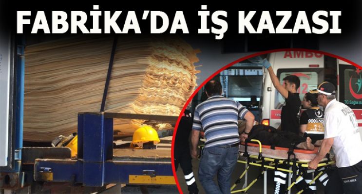 PALETİN ALTINDA KALDI!   