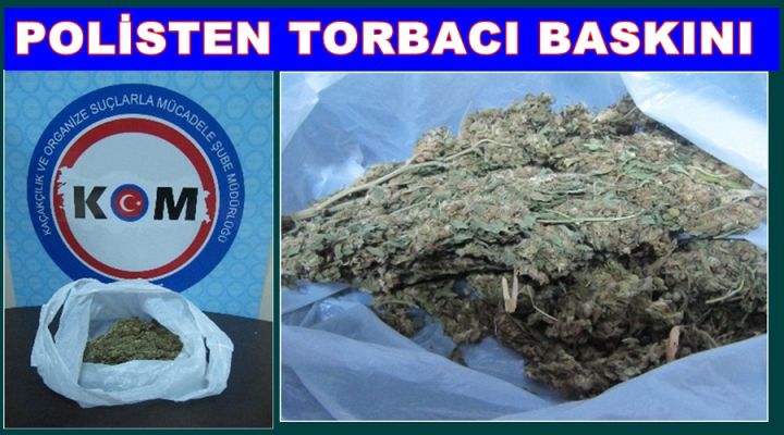 POLİSTEN TORBACI BASKINI