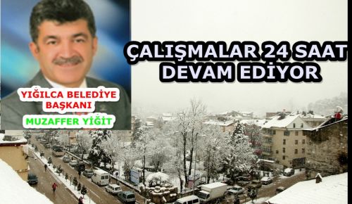 SAKLI KENT ‘’YIĞILCA’’ KARLA MÜCADELEYE HAZIR