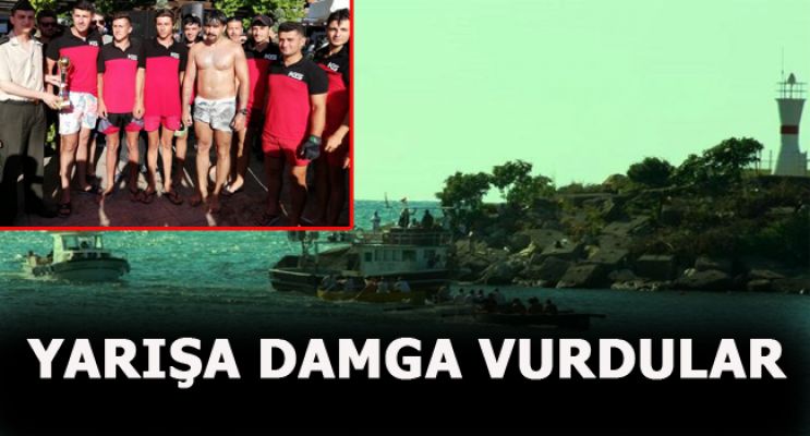 SANDAL YARIŞLARINDA KARABURUN  GENÇLİK FIRTINASI
