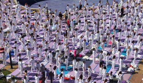 SKY TOWER HOTEL’DEKİ YOGA FESTİVALİNE BÜYÜK KATILIM