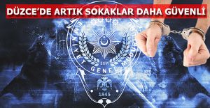 DÜZCE POLİSİ KUŞ UÇURTMUYOR…