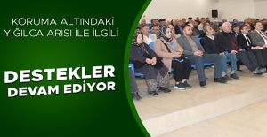 İLÇEDE BİLGİLENDİRME TOPLANTISI...