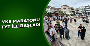 DÜZCE’DE BİNLERCE ÖĞRENCİ SINAVA GİRECEĞİ OKULUN YOLUNU TUTTU