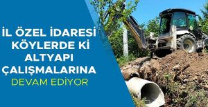 HEBELER KÖYÜ’NÜN SU BORU HATTI YENİLENDİ