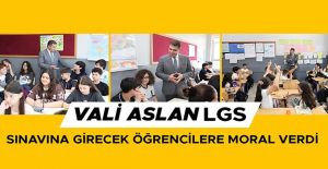 HÜRRİYET ORTAOKULU’NDA ÖĞRENCİ VE ÖĞRETMENLERLE BİR ARAYA GELDİ