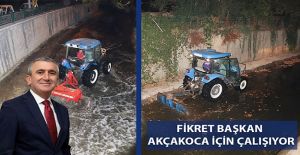 ÇİVİ DERESİ TEMİZLENDİ