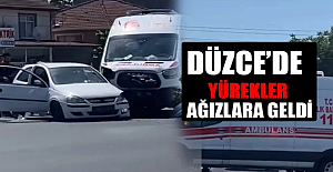 HASTA TAŞIYAN AMBULANS OTOMOBİLLE ÇARPIŞTI