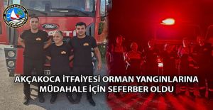 İTFAİYE PERSONELİNE ÜSTÜN ÇABALARINDAN ÖTÜRÜ BAŞKAN ALBAYRAK’TAN TEŞEKKÜR
