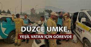 KARABÜK’TEKİ ORMAN YANGININA DESTEK İÇİN SAHADALAR