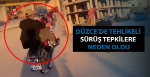 KURAL TANIMAZ SÜRÜCÜ TEK TEKER ÜZERİNDE...