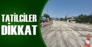 AKÇAKOCA YOLU ÇİLE YOLU OLDU
