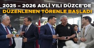 BAŞSAVCI EMRE: “DÜZCE ADLİYESİ’NİN MODERN ALTYAPISI İLE DOSYA YÜKÜNÜ AZALTTIK”