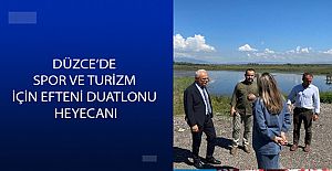 "EFTENİ DUATLONU" İÇİN HAZIRLIKLAR TAMAMLANIYOR