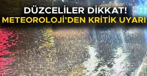 SEL RİSKİ TAŞIYOR…