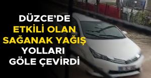 ARAÇLAR VE YAYALAR ZOR ANLAR YAŞADI