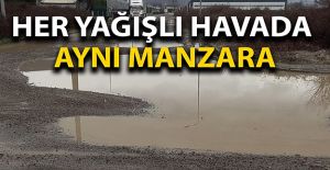 DORÜS BÖLGESİNDE YOLLAR GÖLE...