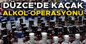 LİTRELERCE KAÇAK ALKOL ELE GEÇİRİLDİ