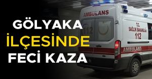 OTOMOBİLİN ÇARPTIĞI MOTOSİKLET...