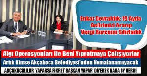 HALKIN GÜVENİNİ ASLA BOŞA ÇIKARTMADIM, ÇIKARTMAM!