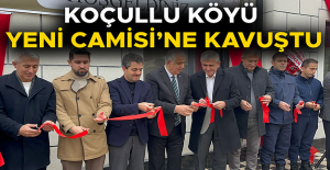 KÖY CAMİSİ DÜZENLENEN TÖRENİN ARDINDAN İBADETE AÇILDI