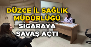 3’ÜNCÜ SİGARA BIRAKMA POLİKLİNİĞİ HİZMETE AÇILDI