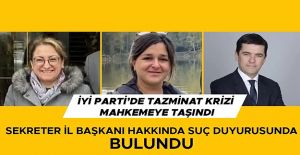 İYİ PARTİ’DE 4 YIL ÇALIŞTI HAKKINI...