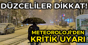 KAR YAĞIŞI YENİDEN GELİYOR...