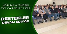 İLÇEDE BİLGİLENDİRME TOPLANTISI DÜZENLENDİ