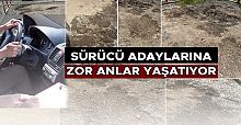 EHLİYET EĞİTİM VE SINAV PARKURUNUN HALİ TEPKİLERE NEDEN OLDU