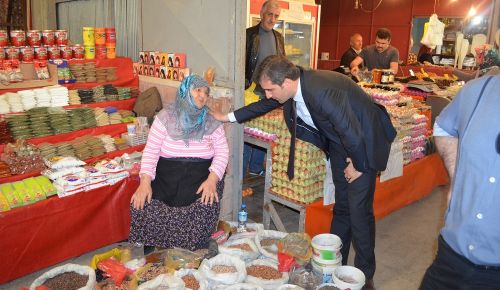 YEMENİCİ,HÜSEYİN YANMAZ PAZAR YERİNDE İNCELEMELERDE BULUNDU